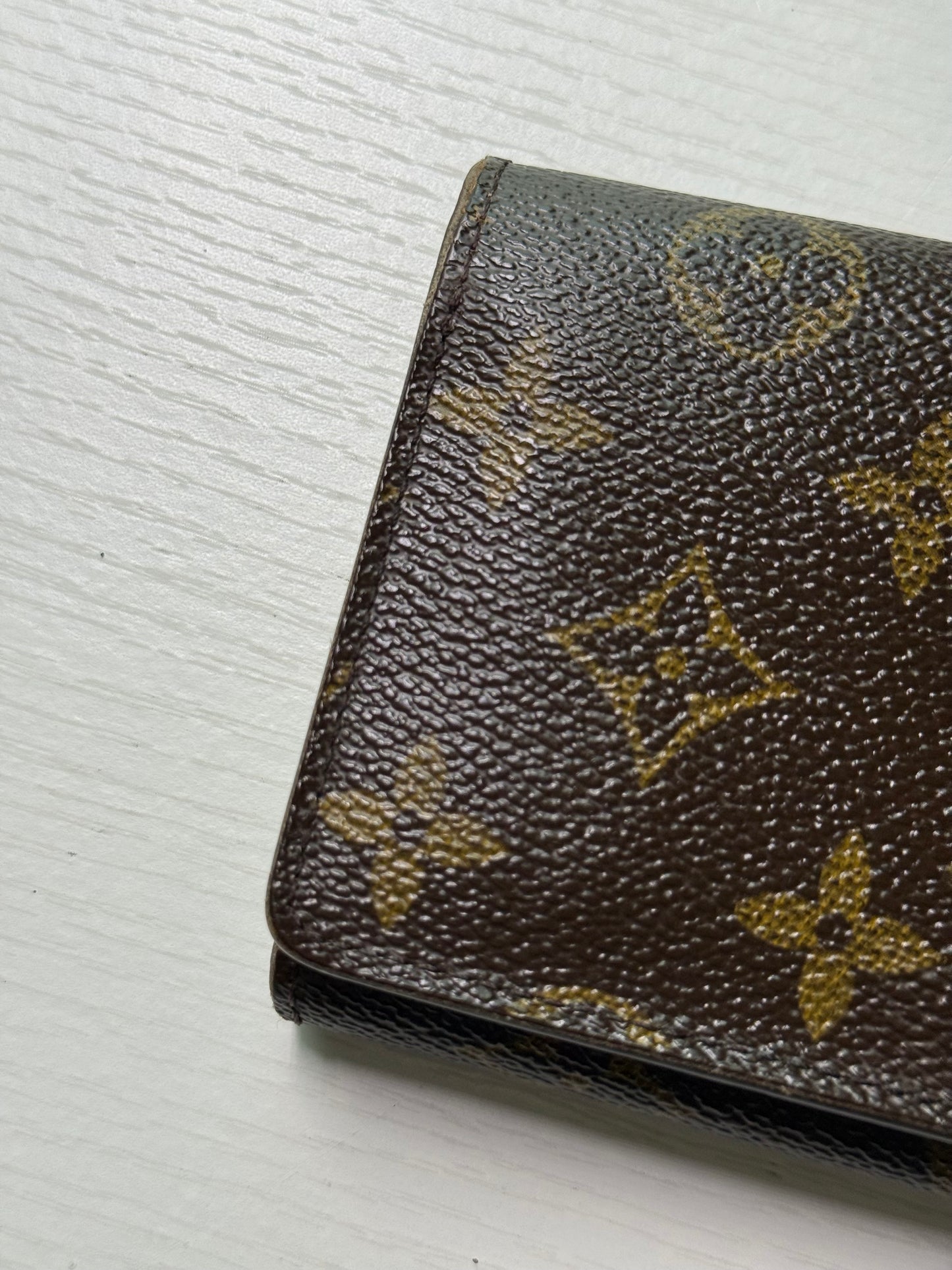 Pre-owned Authentic Louis Vuitton Porte Monnaie Monogram Billet Wallet