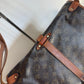 Pre-owned Authentic Louis Vuitton Monogram Saumur 35 Crossbody Bag