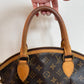 Pre-owned Authentic Louis Vuitton Lockit PM Monogram Handbag