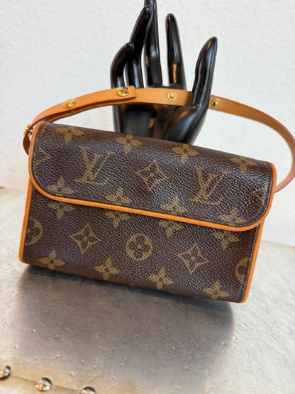 Pre-owned Authentic Louis Vuitton Monogram Florentine Waist Bag