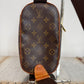 Pre-owned Authentic Louis Vuitton Pochette Gange Monogram Bum Bag