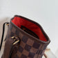 Pre-owned Authentic Louis Vuitton Bucket Damier Ebene Shoulder Bag
