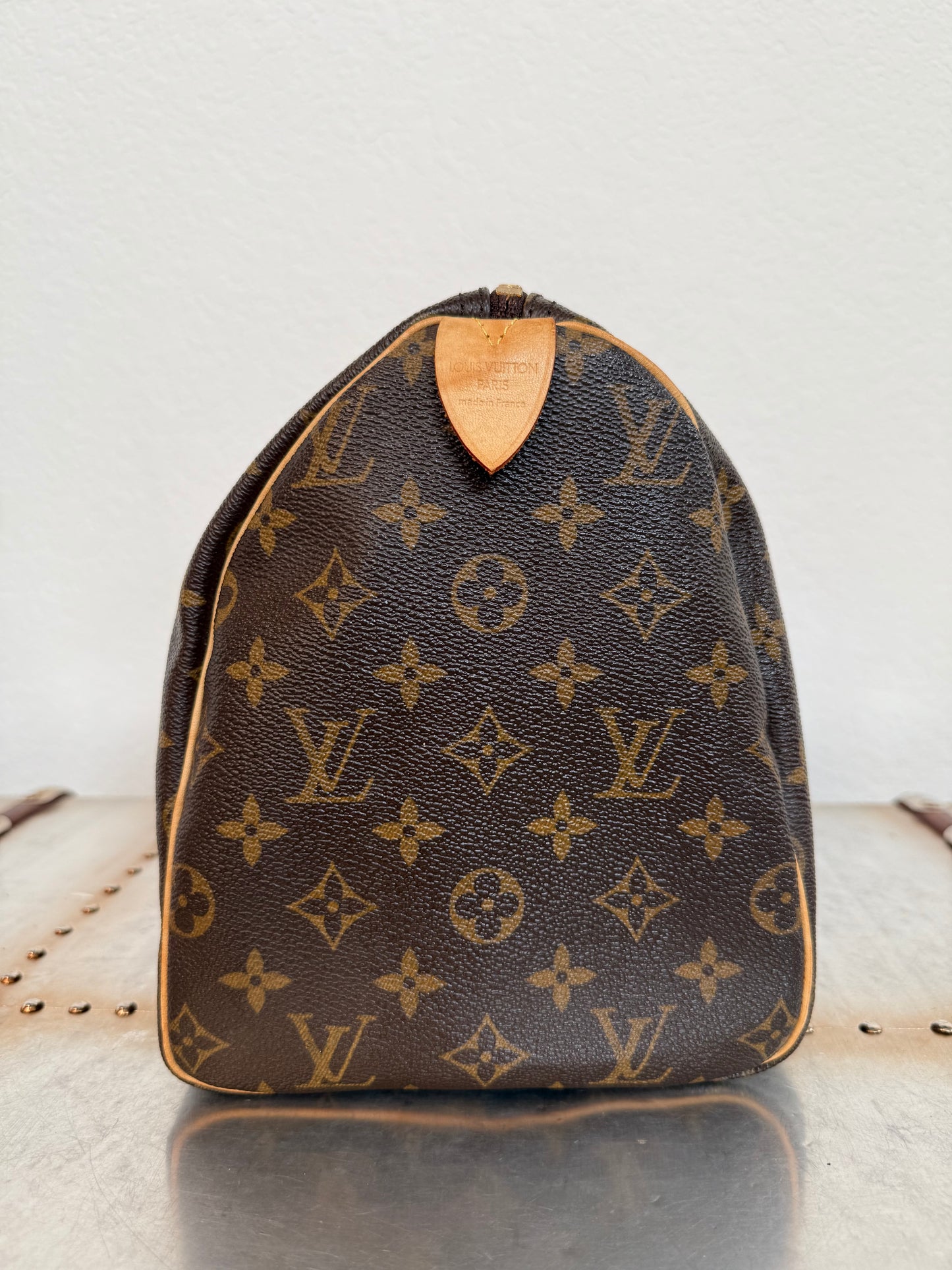 Pre-owned Authentic Louis Vuitton Speedy 30 Monogram Crossbody Bag