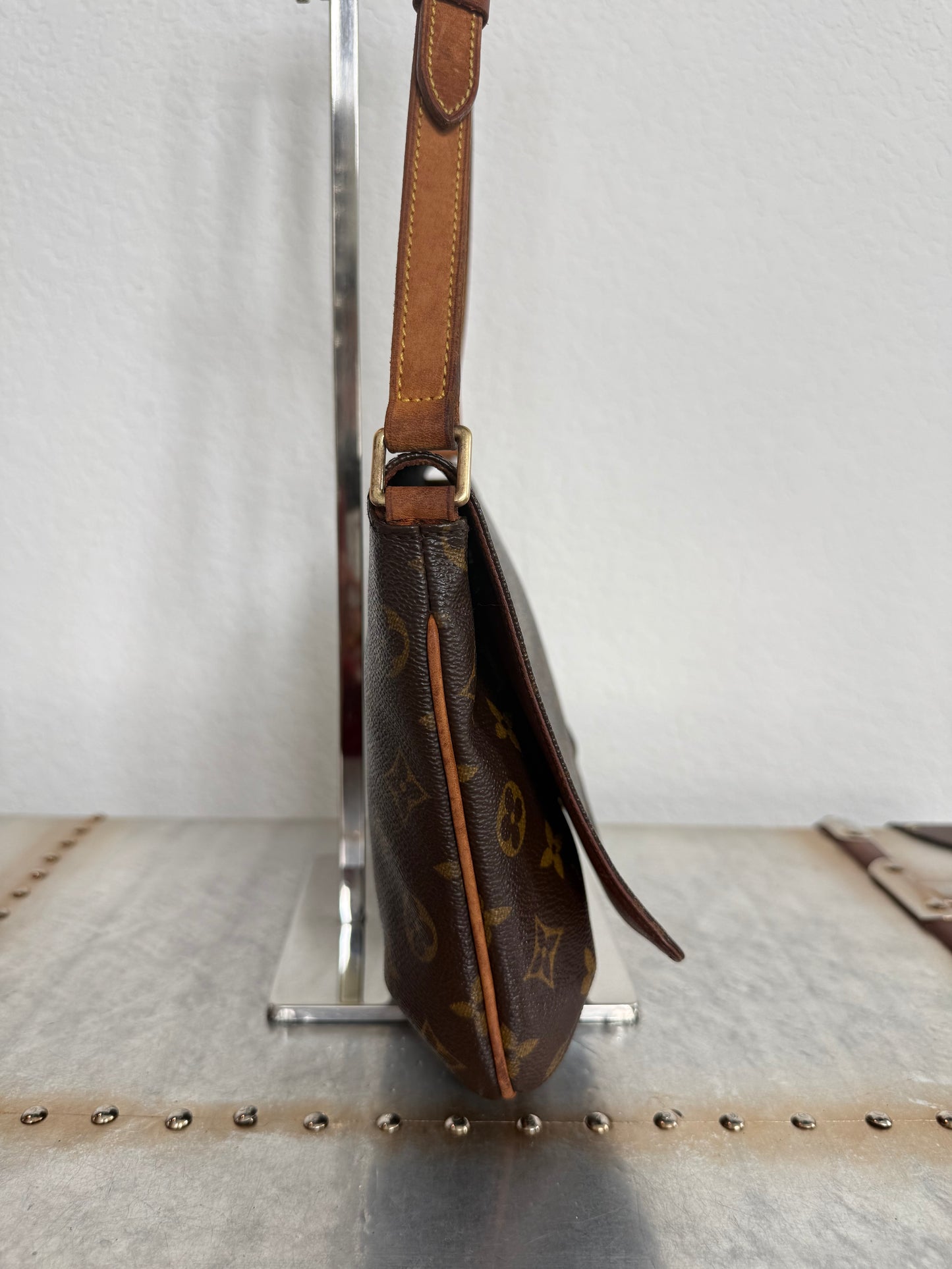 Pre-owned Authentic Louis Vuitton Musette Tango Monogram Shoulder Bag