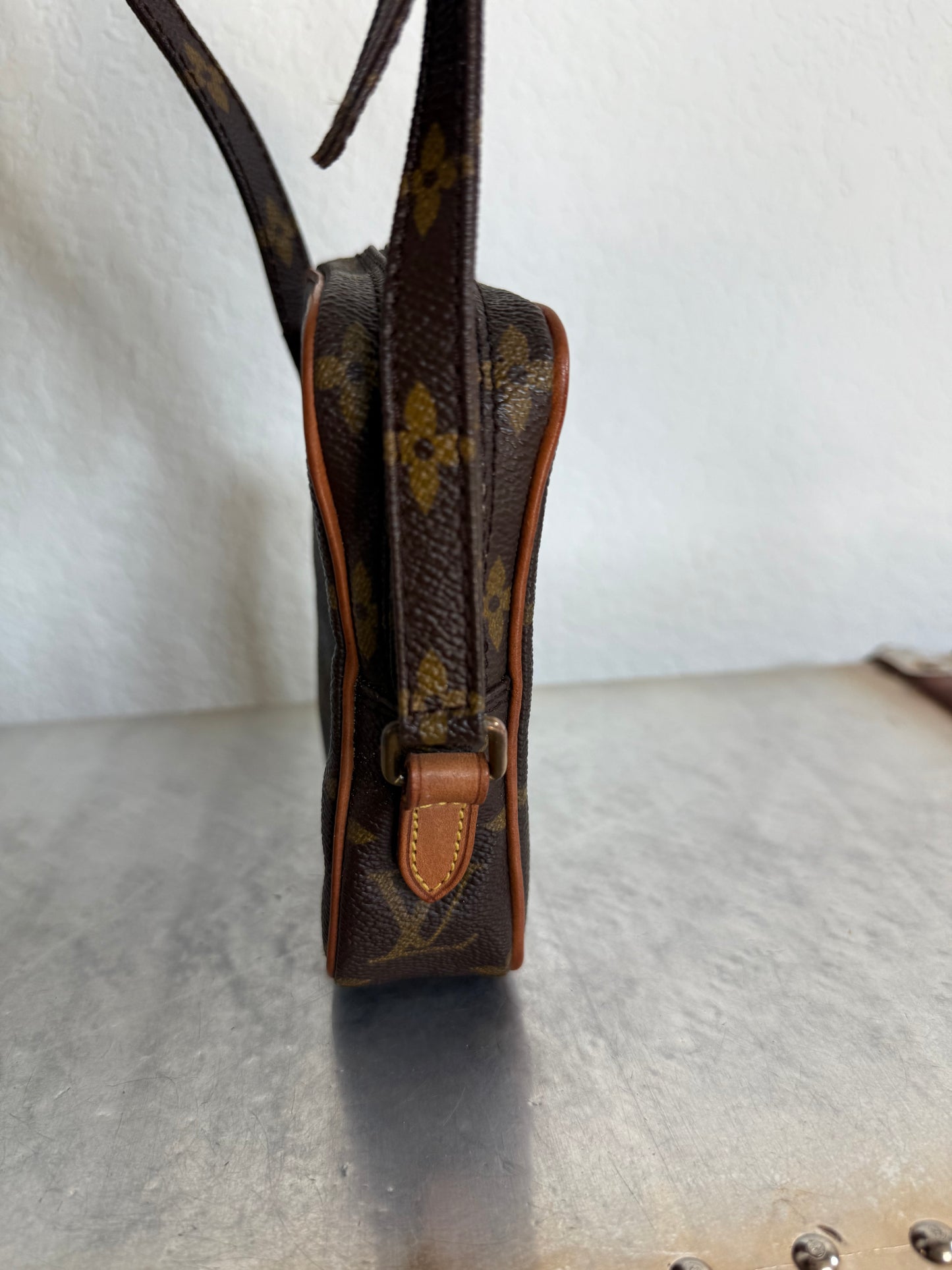 Pre-owned Louis Vuitton Mini Danube Monogram Crossbody Bag