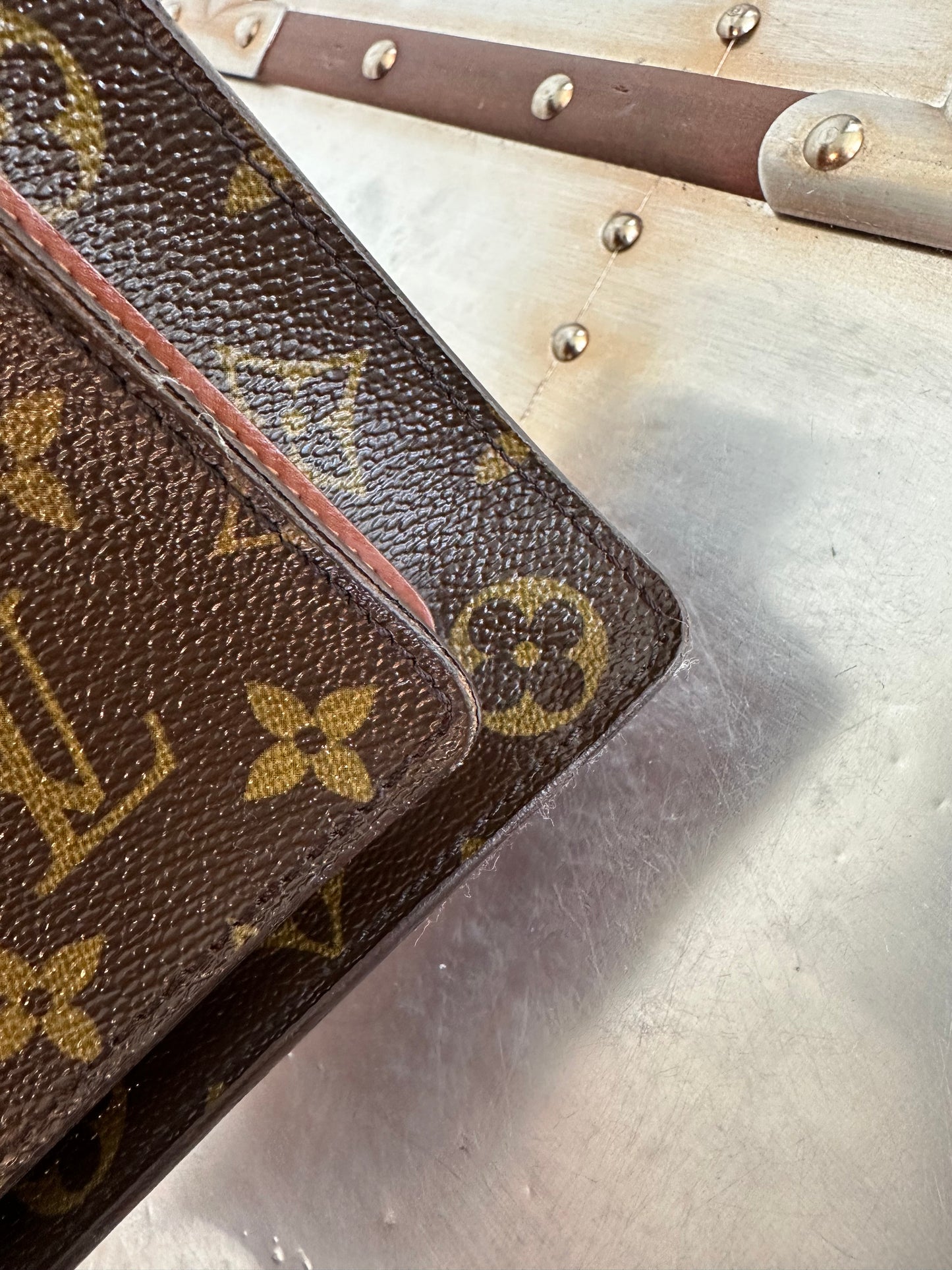 Pre-owned Authentic Louis Vuitton Monceau Monogram Shoulder / Crossbody Bag