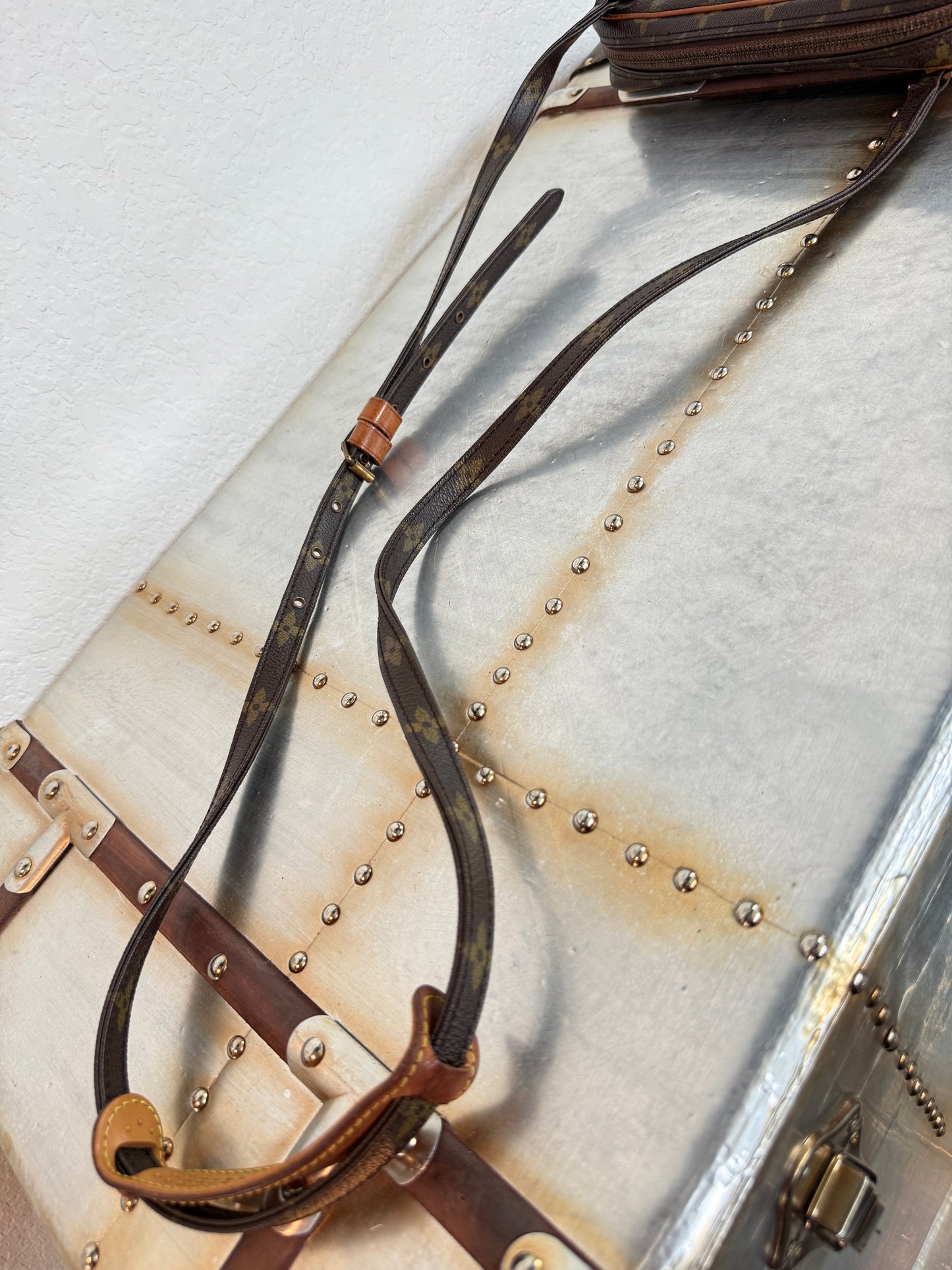 Pre-owned Authentic Louis Vuitton Marly Bandouliere Monogram Crossbody Bag