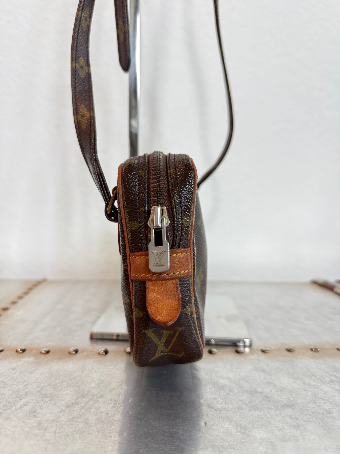 Pre-owned Authentic Louis Vuitton Marly Bandouliere Monogram Crossbody Bag