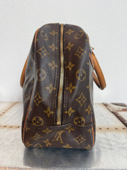 Pre-owned Authentic Louis Vuitton Deauville Monogram Handbag