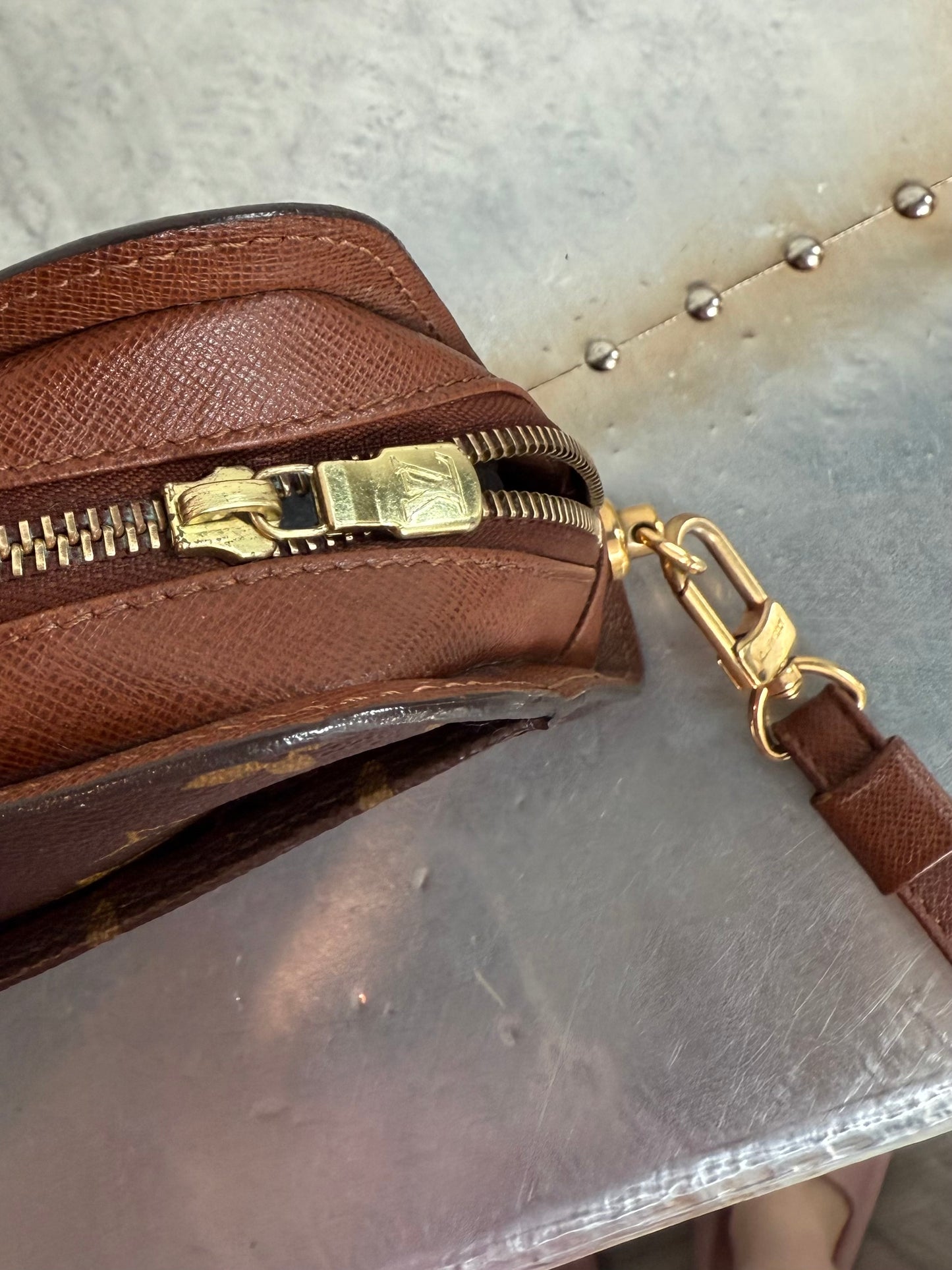 Pre-owned Authentic Louis Vuitton Monogram Orsay Clutch Handbag