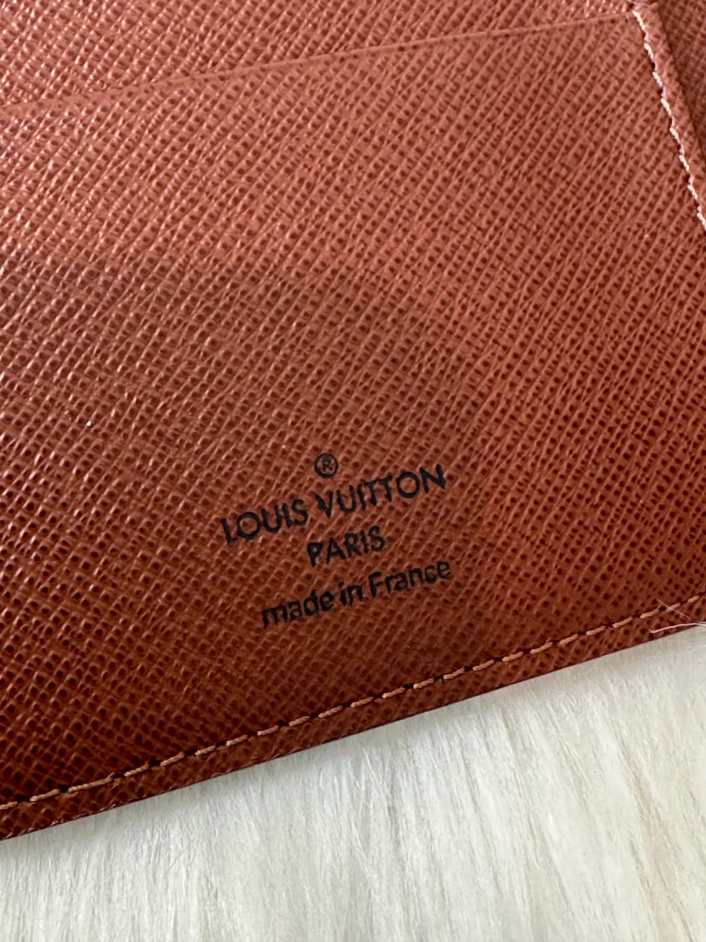 Pre-owned Authentic Louis Vuitton Eugenie Monogram Long Wallet