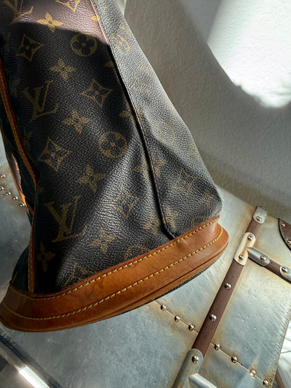 Pre-owned Authentic Louis Vuitton Bucket GM Monogram Shoulder Tote Bag