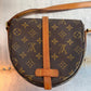 Pre-owned Authentic Louis Vuitton Chantilly PM Monogram Crossbody Bag