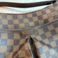Pre-owned Authentic Louis Vuitton Bloomsbury PM Damier Ebene Shoulder / Crossbody Bag