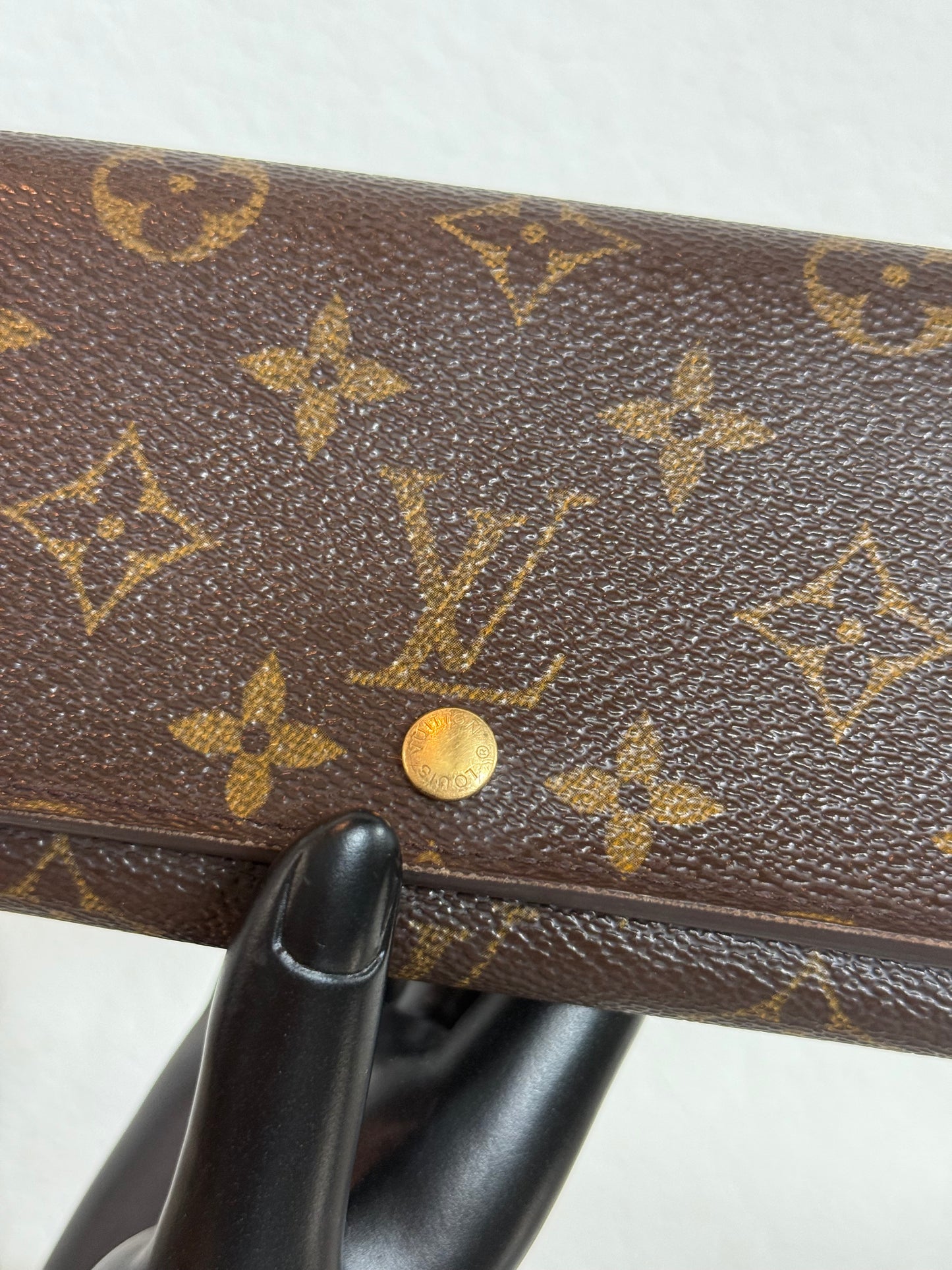 Pre-owned Authentic Louis Vuitton Porte Monnaie Monogram Billet Wallet