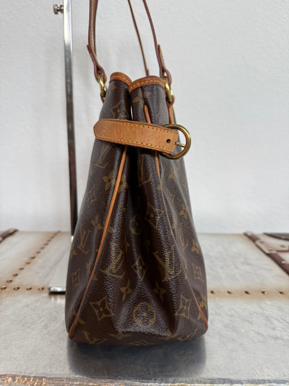 Pre-owned Authentic Louis Vuitton Batignolles Horizontal Shoulder Tote Bag