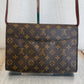 Pre-owned Authentic Louis Vuitton Bordeaux 27 2-Way Clutch / Shoulder Bag