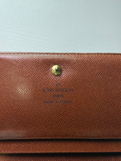 Pre-owned Authentic Louis Vuitton Porte Monnaie Monogram Billet Wallet