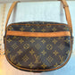Pre-owned Authentic Louis Vuitton Jeune Fille PM Monogram Crossbody Bag