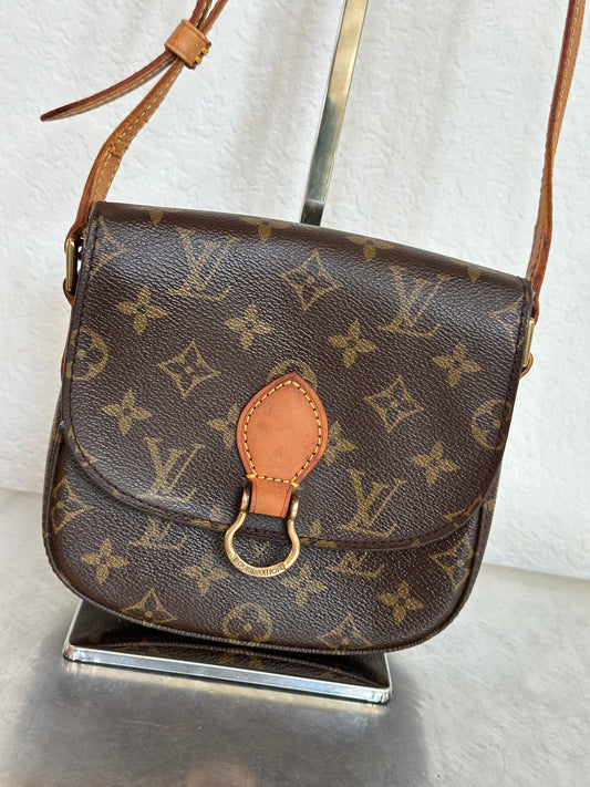 Pre-owned Authentic Louis Vuitton Saint Cloud PM Monogram Shoulder / Crossbody Bag