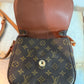 Pre-owned Authentic Louis Vuitton Saint Cloud MM Monogram Shoulder / Crossbody Bag