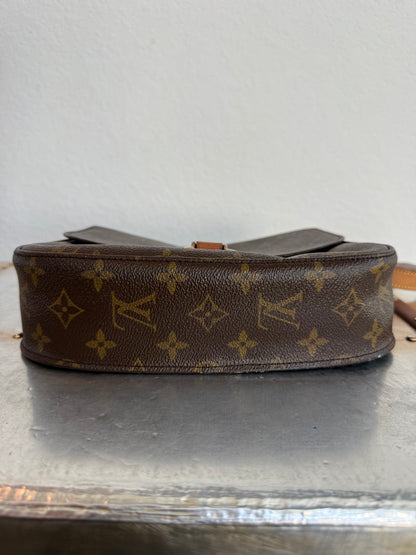 Pre-owned Authentic Louis Vuitton Saint Cloud GM Monogram Crossbody Bag
