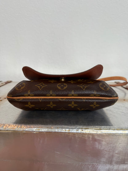 Pre-owned Authentic Louis Vuitton Musette Salsa Short Strap Monogram Shoulder Bag