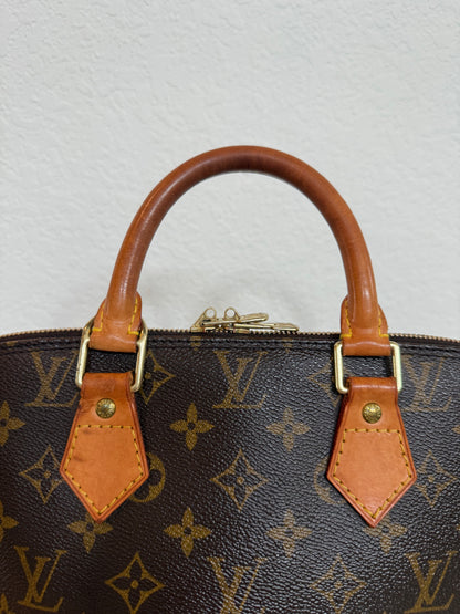Pre-owned Authentic Louis Vuitton Alma PM Monogram Handbag