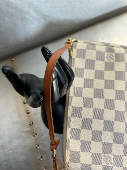 Pre-owned Louis Vuitton Pochette Accessoires Damier Azur Shoulder / Handbag