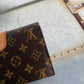 Pre-owned Authentic Louis Vuitton Boetie Monogram Long Wallet