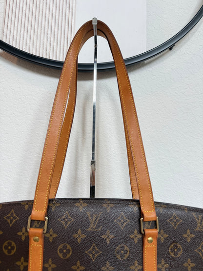 Pre-owned Authentic Louis Vuitton Babylone Monogram Tote Bag