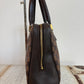 Pre-owned Authentic Louis Vuitton Brera Damier Ebene Handbag