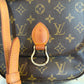 Pre-owned Authentic Louis Vuitton Saint Cloud MM Monogram Shoulder / Crossbody Bag
