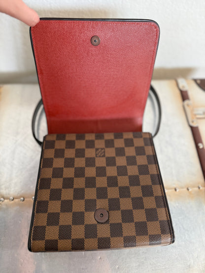 Pre-owned Louis Vuitton Tribeca Mini Damier Ebene Shoulder Bag / Handbag
