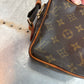 Pre-owned Louis Vuitton Mini Danube Monogram Crossbody Bag