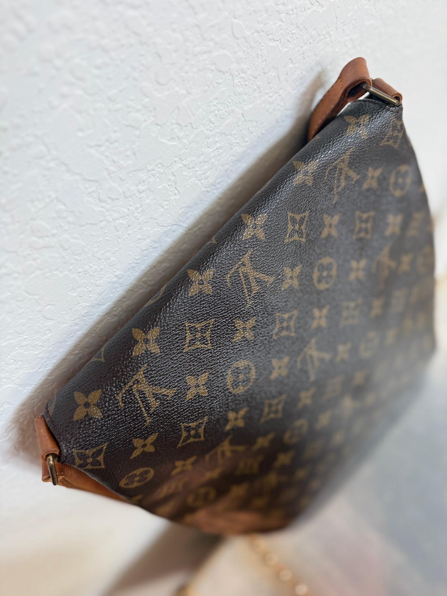 Pre-owned Authentic Louis Vuitton Musette Salsa GM Monogram Shoulder / Crossbody Bag