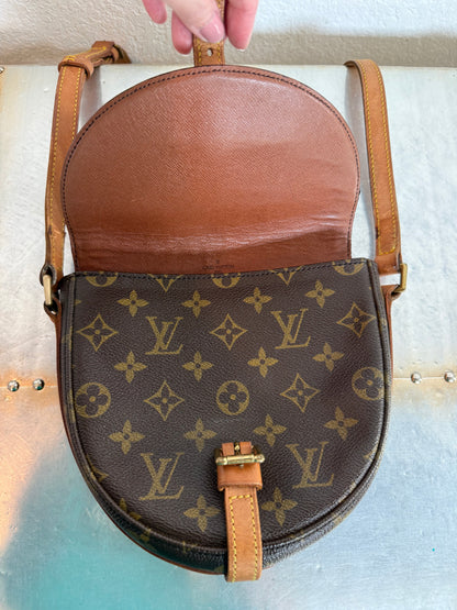 Pre-owned Authentic Louis Vuitton Chantilly PM Monogram Crossbody Bag