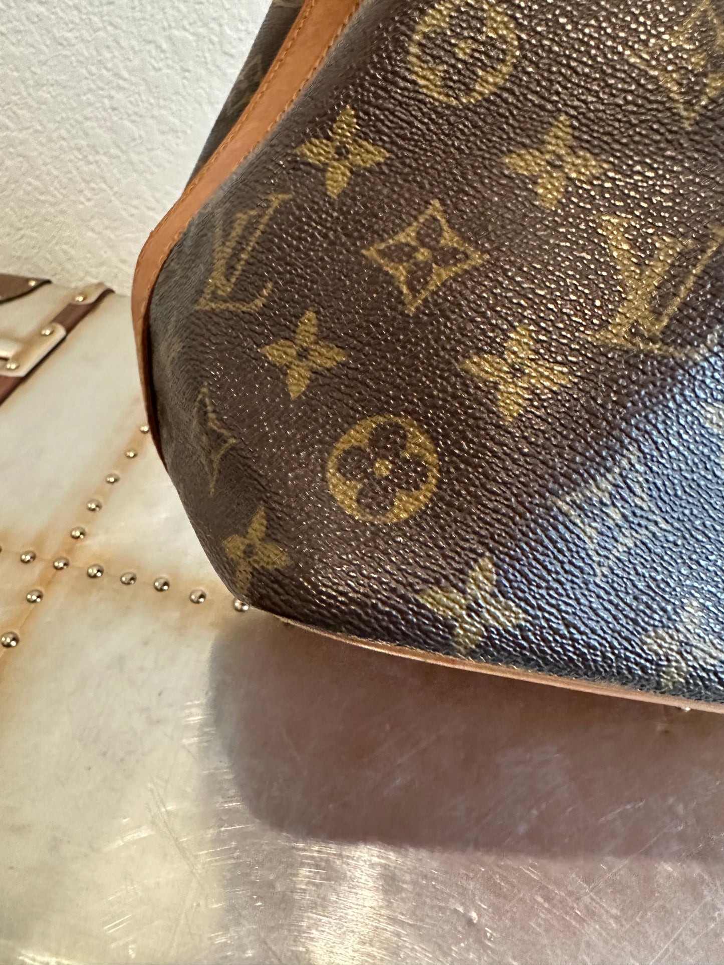 Pre-owned Authentic Louis Vuitton Petite Noe Monogram Shoulder Bag