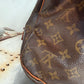 Pre-owned Authentic Louis Vuitton Monogram Saumur 35 Crossbody Bag