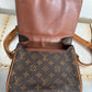 Pre-owned Louis Vuitton Cartouchiere MM Monogram Shoulder / Crossbody Bag