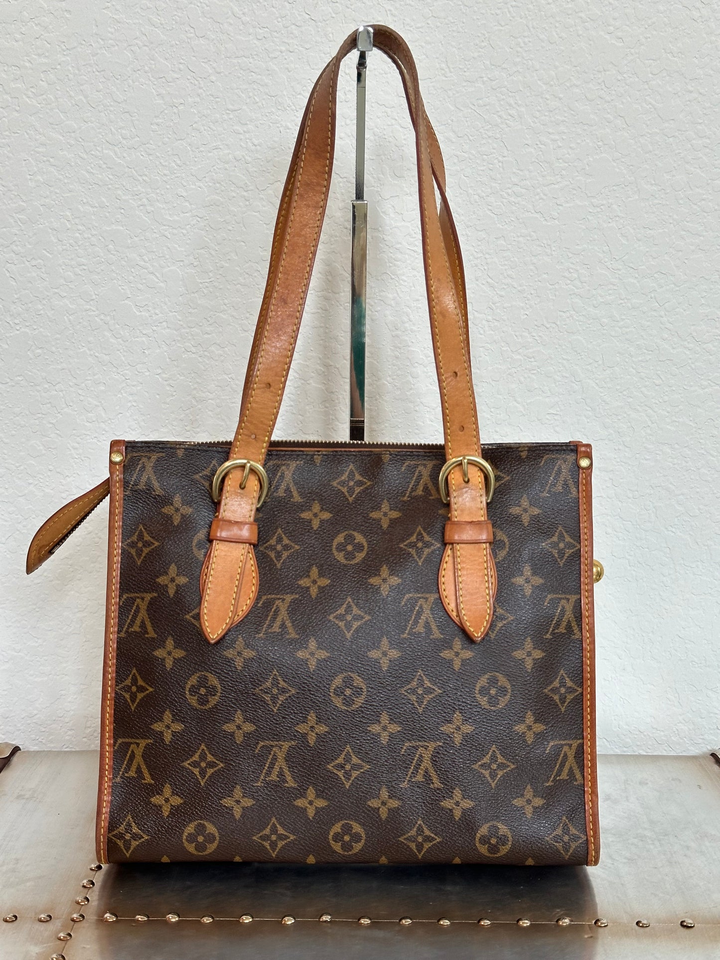 Pre-owned Authentic Louis Vuitton Popincourt Haut Monogram Tote / Shoulder Bag