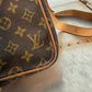 Pre-owned Louis Vuitton Cartouchiere MM Monogram Shoulder / Crossbody Bag