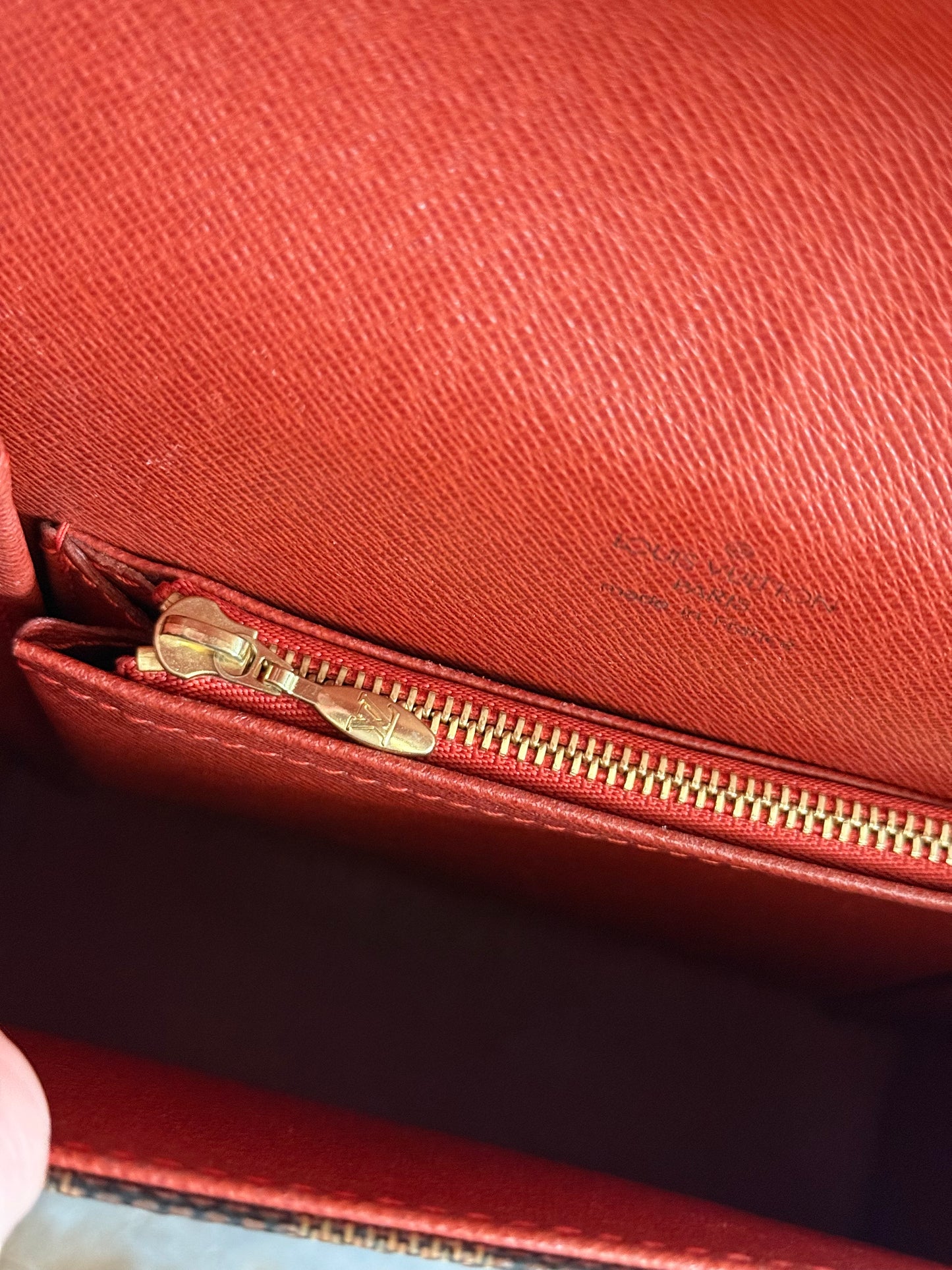 Pre-owned Louis Vuitton Tribeca Mini Damier Ebene Shoulder Bag / Handbag