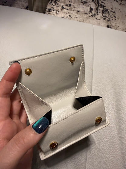 Yves Saint Laurent Cassandra Leather French Wallet