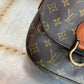 Pre-owned Authentic Louis Vuitton Saint Cloud MM Monogram Shoulder / Crossbody Bag