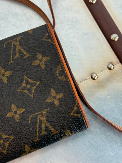 Pre-owned Authentic Louis Vuitton Pochette Twin GM Monogram Shoulder Bag