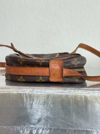 Pre-owned Authentic Louis Vuitton Jeune Fille MM Monogram Crossbody Bag