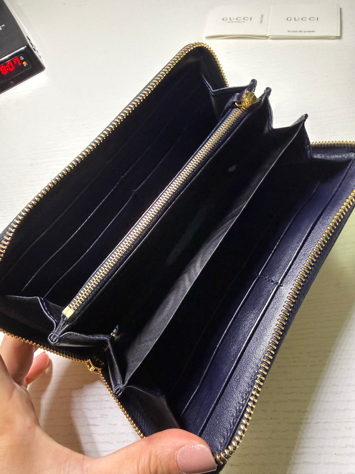 Gucci Horsebit 1955 Zip Around Wallet