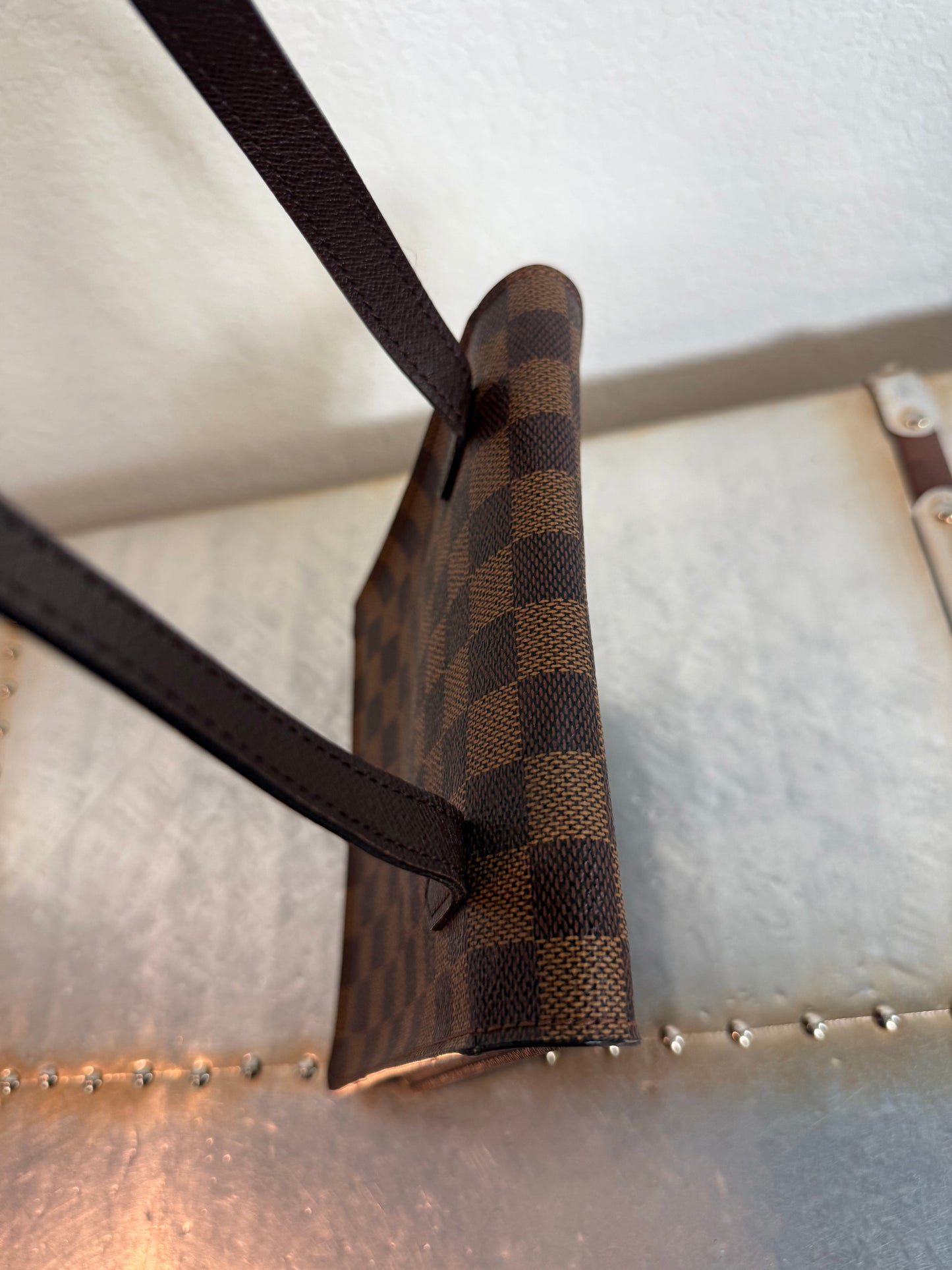 Pre-owned Authentic Louis Vuitton Pimlico Damier Ebene Shoulder / Crossbody Bag