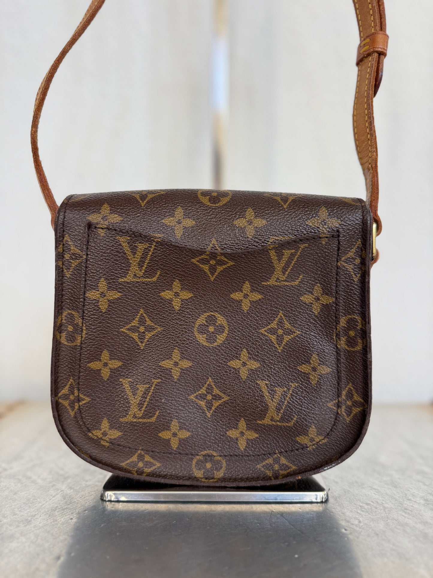 Pre-owned Authentic Louis Vuitton Saint Cloud PM Monogram Shoulder / Crossbody Bag